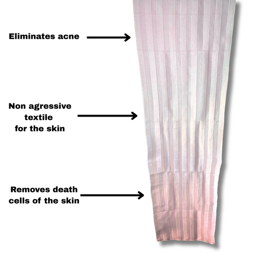 Fluffine Exfoliating Towel - Pink